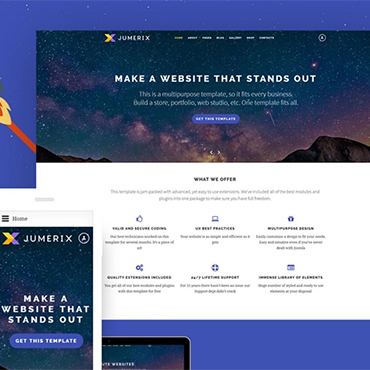 Joomla template